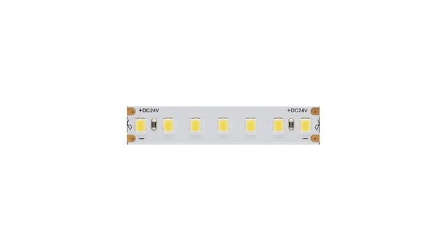 Beneito 5-m-LED-Streifen FINE-69, 48 W, 24 V DC, 3000 K, 90 Ra, 9,6 W/m, 940 lm/m, 140 LEDs/m, IP20