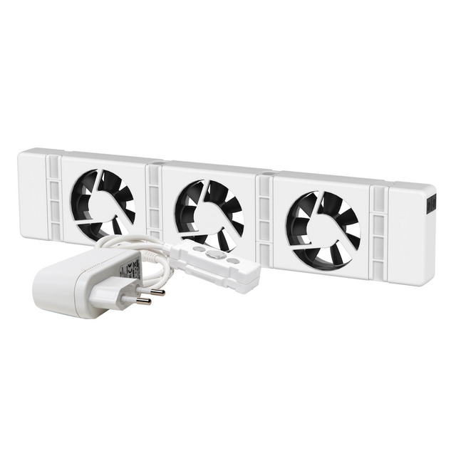SpeedComfort Heizkörperventilator Mono-Set weiß