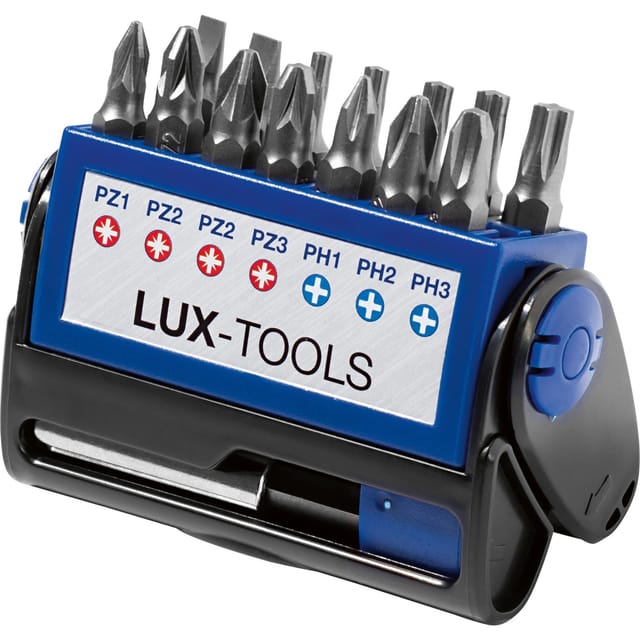LUX-TOOLS Bit-Set 15-teilig