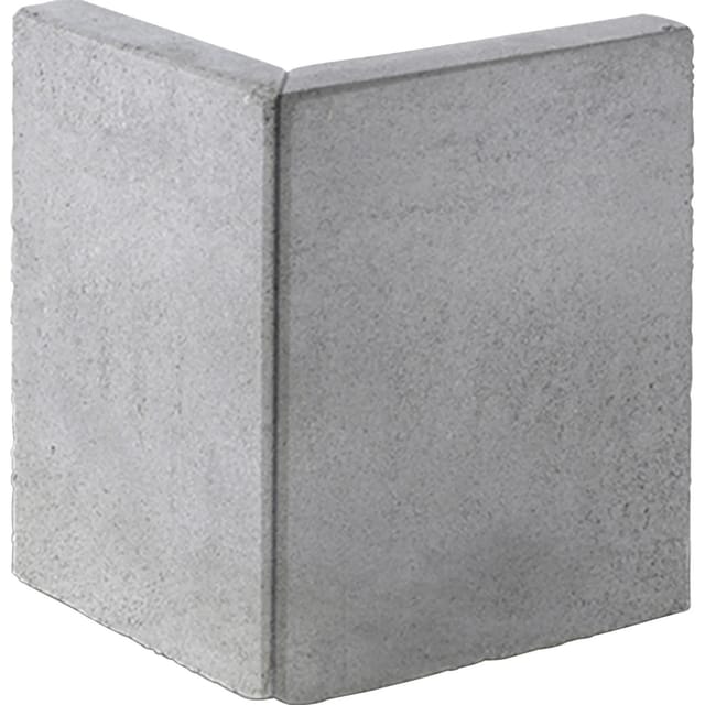 Winkel-Eckstein Grau 60 cm x 40 cm x 40 cm