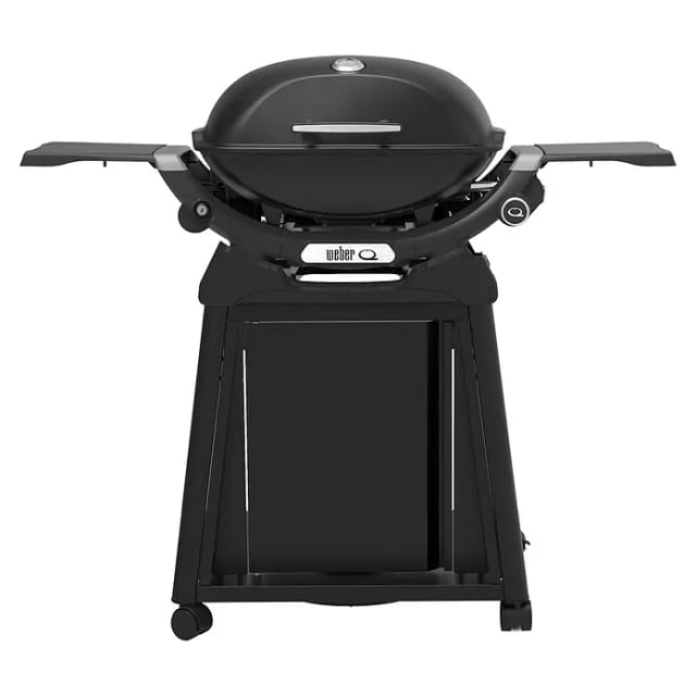 Weber Gasgrill Q2200N 1 Brenner & Rollwagen Schwarz