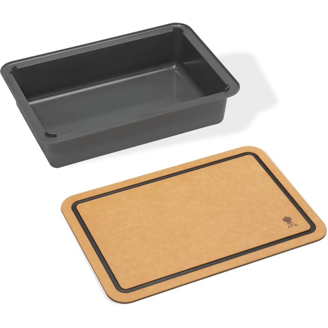 Weber Works Box und Schneidebrett für Seitentisch