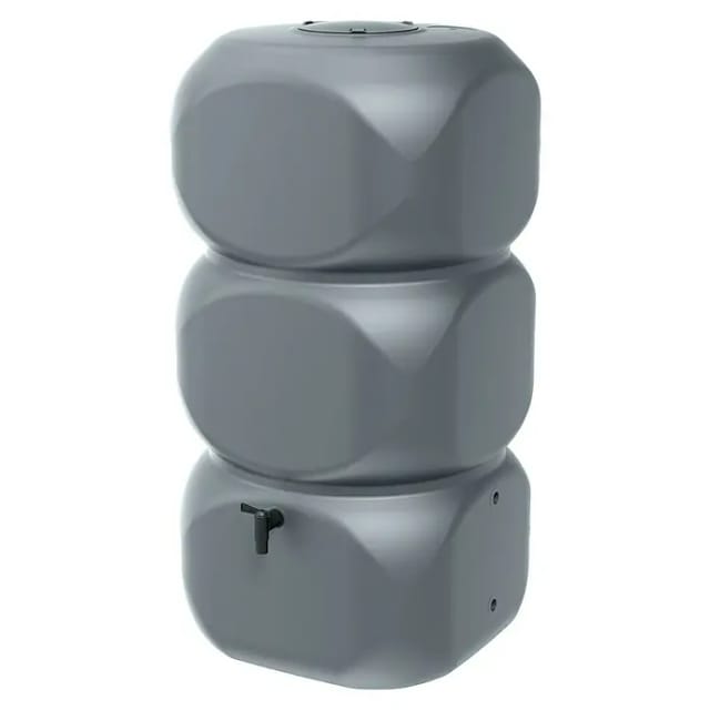 Waterform Regentonne Gubo 320, Grau Glatt