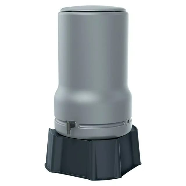 Waterform Regentonnenset Aquabell 110, Grau Glatt