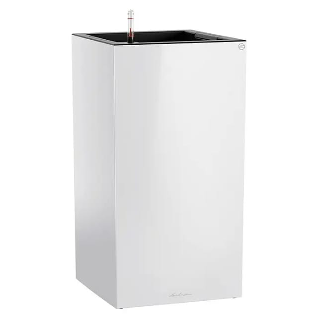 Lechuza® Pflanzgefäß Canto Premium high 40 Weiß Hochglanz 40 cm x 40 cm