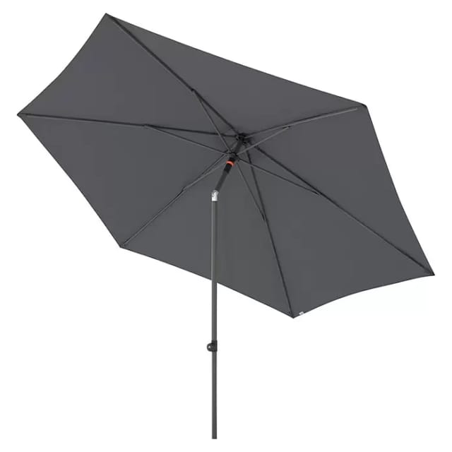 Doppler Marktschirm MyZone Ø 300 cm Anthrazit mit Push-Up Mechanik