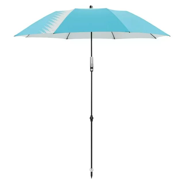 Doppler Marktschirm Expert Ø 156 cm Blau mit Handöffner