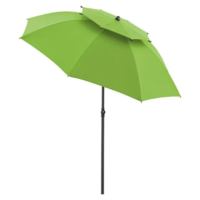 Doppler Balkonschirm Windprofi Ø 192 cm Grün mit Knickfunktion