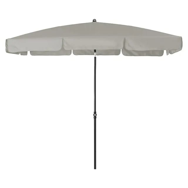 Doppler Balkonschirm 118 cm x 218 cm Hellgrau mit Knickfunktion
