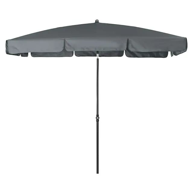 Doppler Balkonschirm Sunline Waterproof 118 cm x 218 cm Anthrazit mit Schieber
