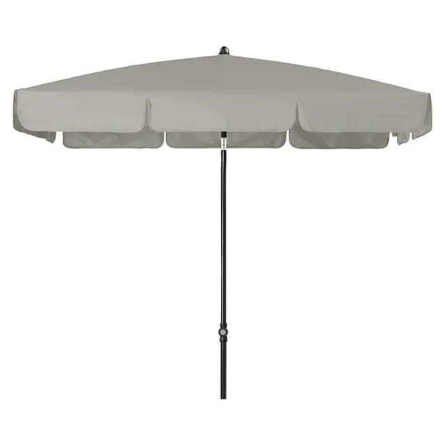 Doppler Balkonschirm 115 cm x 188 cm Hellgrau mit Knickfunktion