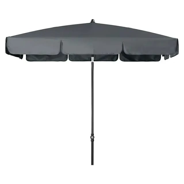 Doppler Balkonschirm Sunline Waterproof 115 cm x 188 cm Anthrazit mit Schieber