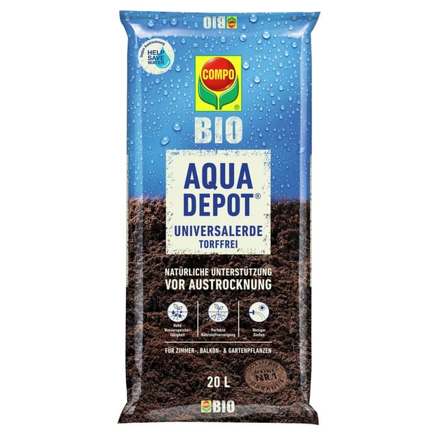 Compo Aqua Depot Universalerde Torffrei 20,
