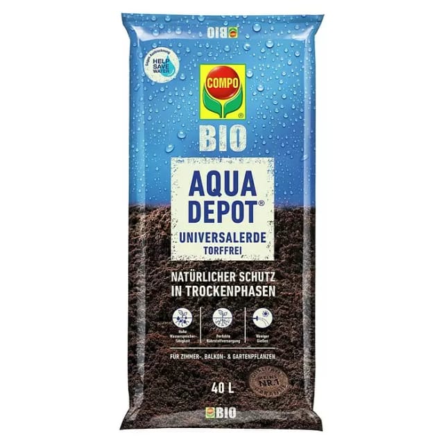 Compo Aqua Depot Universalerde Torffrei 40,