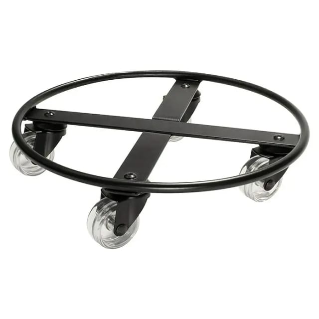 Wagner design Pflanzenroller GH 0953 Ø 25 cm x 6,5 cm Schwarz