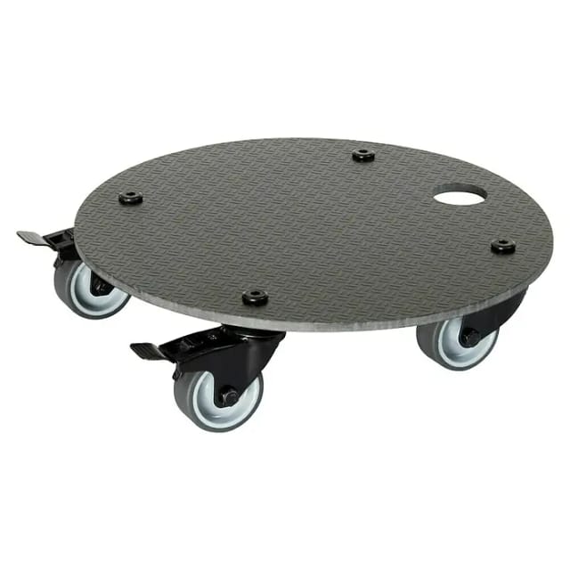 Wagner design Pflanzenroller GH 0629 Ø 30 cm x 7,5 cm Schwarz
