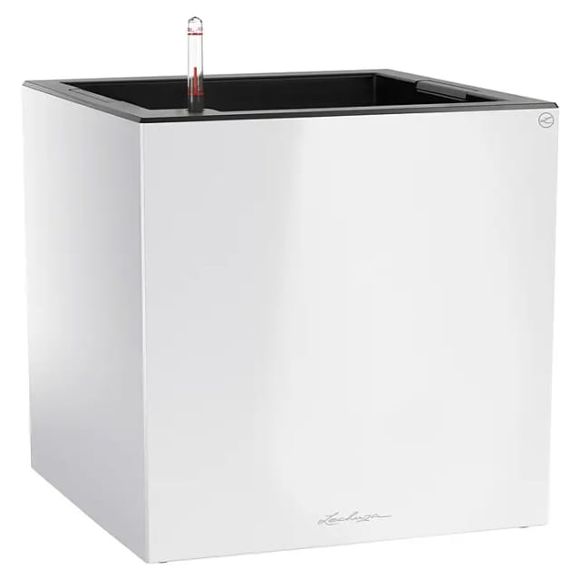 Lechuza® Pflanzgefäß Canto Premium,ow 40 Weiß Hochglanz 40 cm x 40 cm