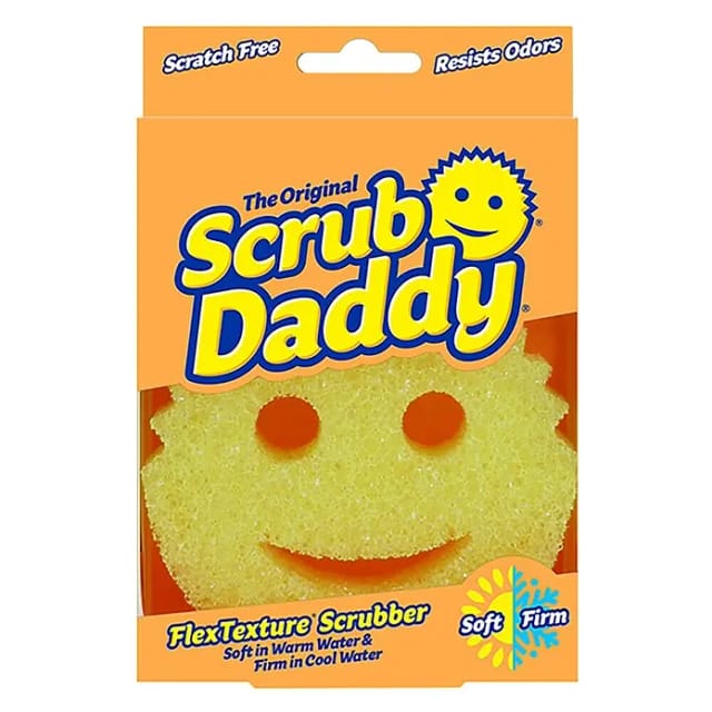 Reinigungsschwamm Scrub Daddy Gelb