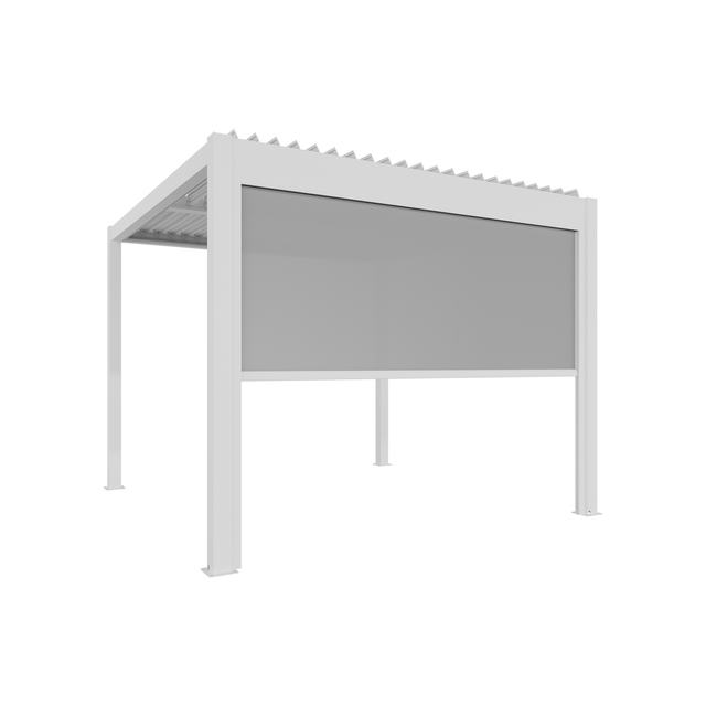 Ximax Seitenmarkise Aluminium Pergola 300 cm Weiß