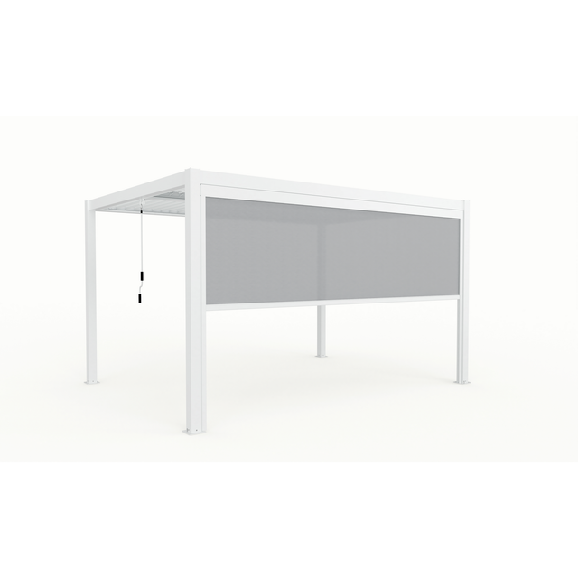 Ximax Seitenmarkise Aluminium Pergola 400 cm Weiß