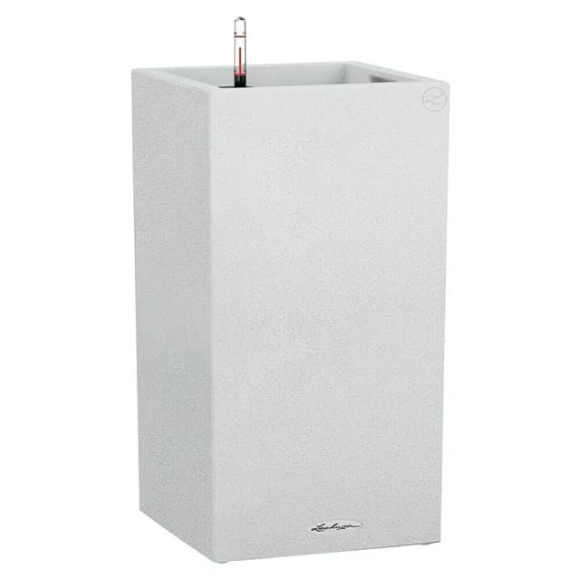 Lechuza® Pflanzgefäß Canto Stone high 40 Quarzweiß 40 cm x 76 cm