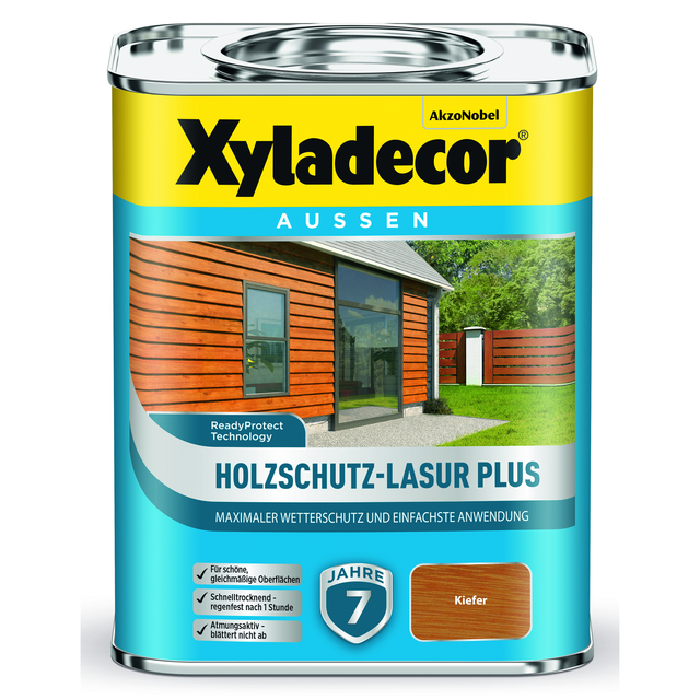 Xyladecor Holzschutz-Lasur Plus Kiefer 0,75,