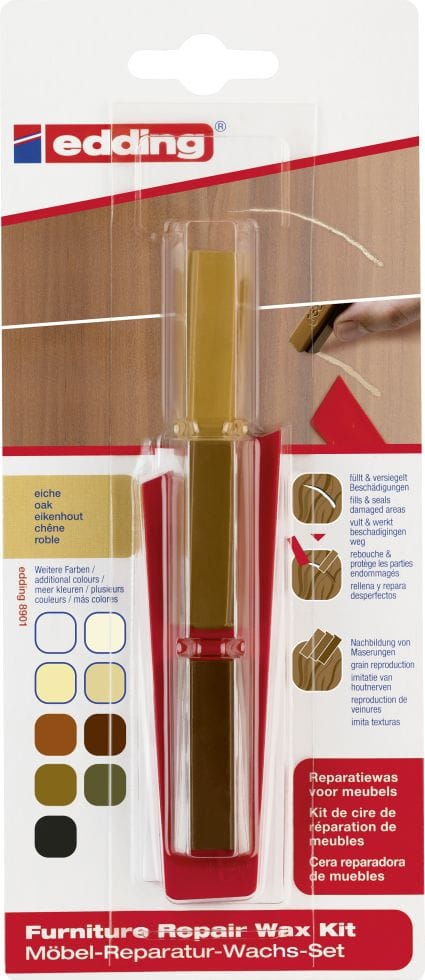 edding Möbel Reparaturwachs 8901 Eiche