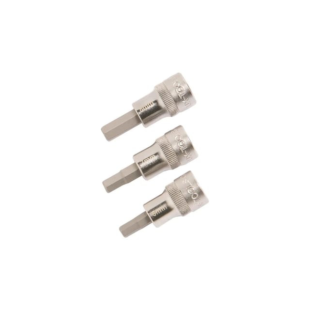 LUX-TOOLS Steckschlüssel Set 3-teilig TX40 TX45 TX50