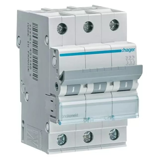 Hager Leitungsschutzschalter C32A 3P+N 3TE