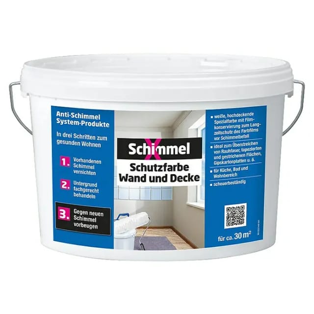 SchimmelX Schutzfarbe Wand und Decke 5,