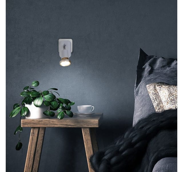 Briloner LED-Steckerleuchte Weiß
