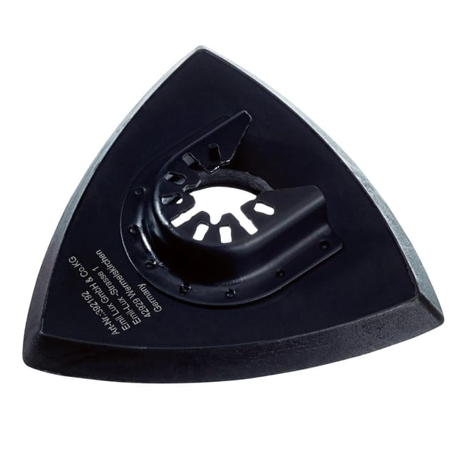 LUX-TOOLS Kletthaftschleifplatte für Multitool 90 mm