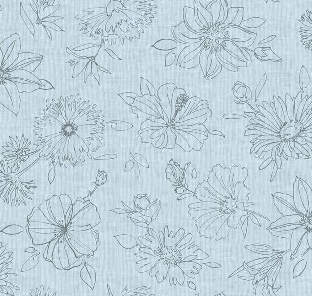 d-c-fix Tischdecke Palmas Grau 150 x 250 cm oval