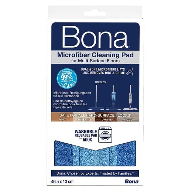 Bona Mikrofaser Reinigungs-Pad mit Zwei-Zonen-Design