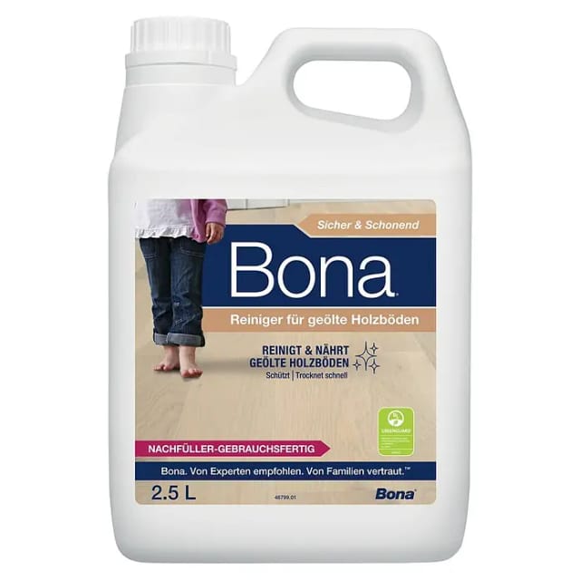 Bona Reiniger für geölte Böden Nachfüllkanister 2,5,