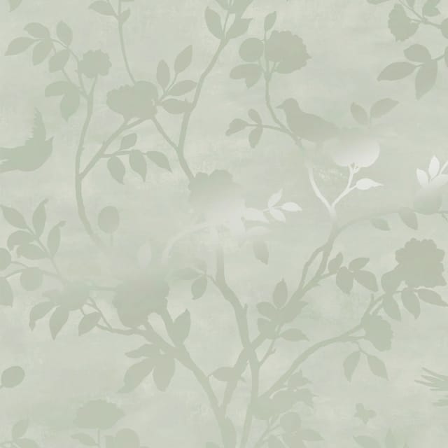 Laura Ashley Vliestapete Eglantine Silhouette Eau de Nil 10,05 x 0,52 m