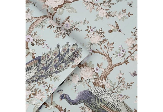 Laura Ashley Vliestapete Belvedere Duck Egg 10,05 x 0,52 m