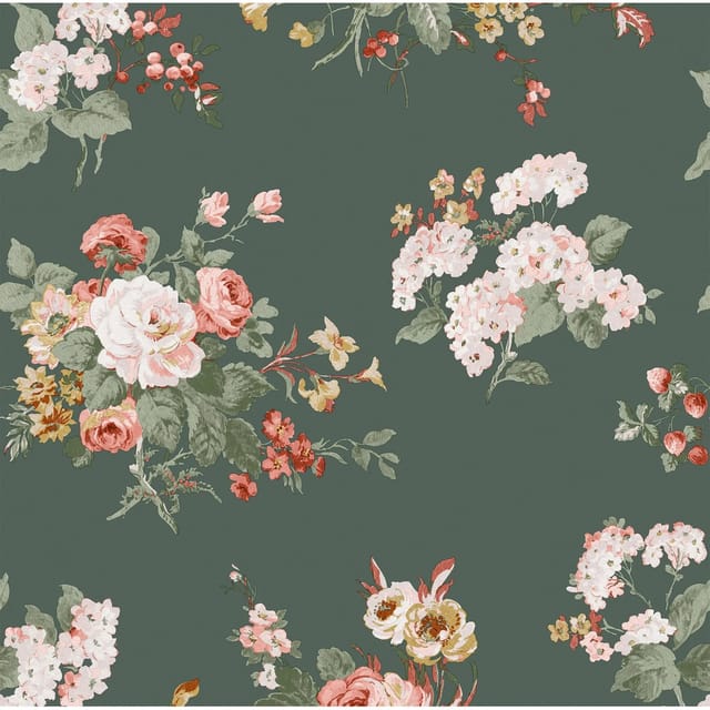 Laura Ashley Vliestapete Rosemore Fern 10,05 x 0,52 m