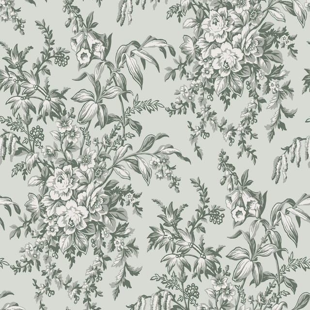 Laura Ashley Vliestapete Picardie Sage 10,05 x 0,52 m
