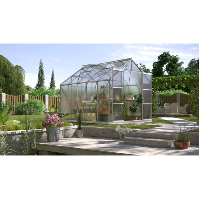 Vitavia Gewächshaus Jupiter 8300 Alu 8,3 m² inkl. Fundament