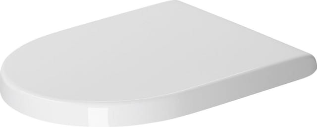 Duravit WC-Sitz Starck 3 43,1 cm x 37 cm x 4,3 cm Weiß mit Absenkautomatik