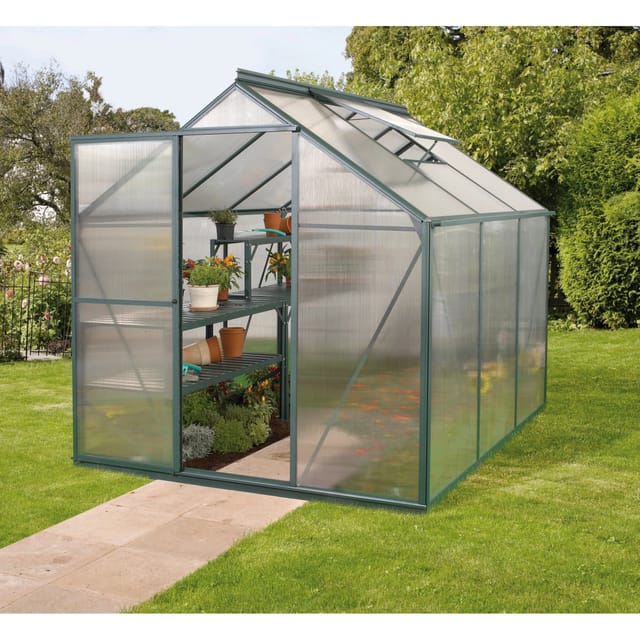 Vitavia Gewächshaus Triton 3800 Smaragd 3,8 m² inkl. Fundament