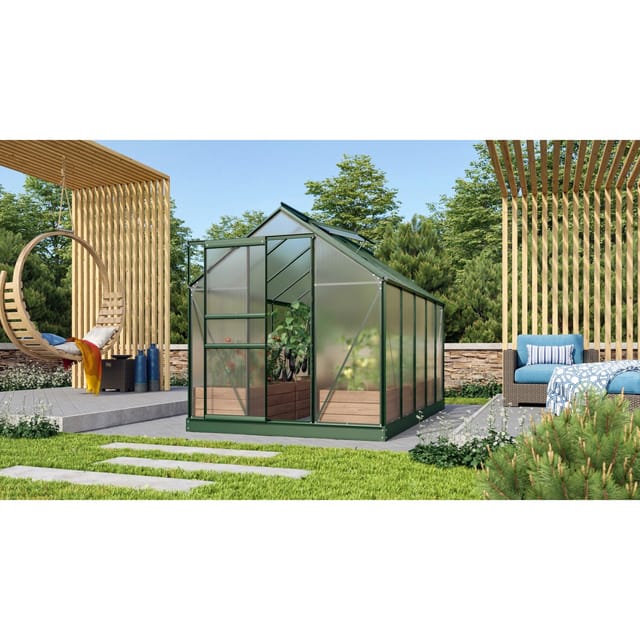 Vitavia Gewächshaus Venus 6200 Smaragd 6,2 m² inkl. Fundament