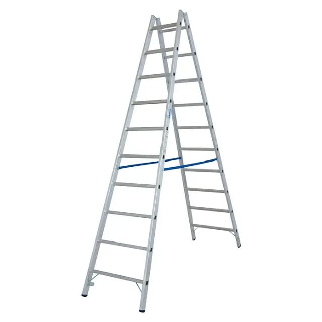 Stabilo Sprossen-Doppelleiter 2 x 10 Sprossen