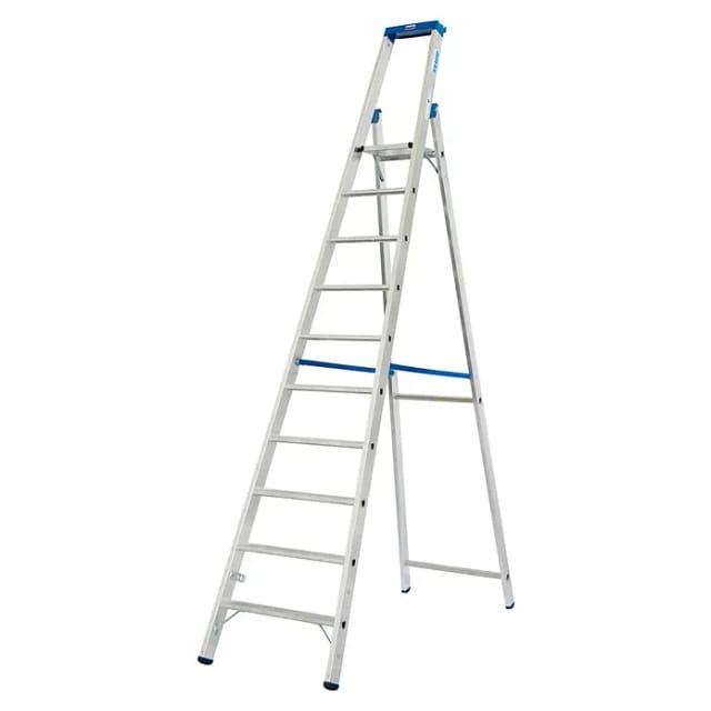 Krause Profi Stufen-Stehleiter Stabilo 10 Stufen