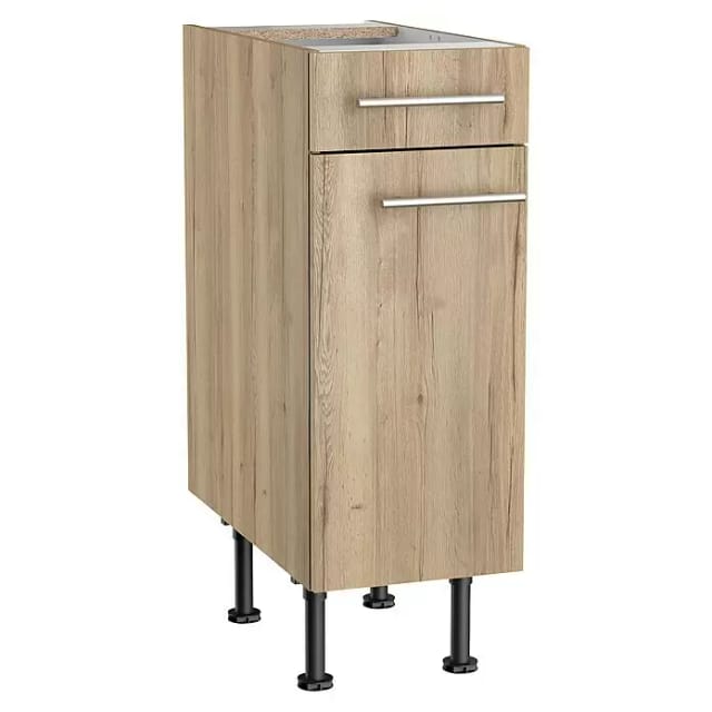 Optifit Küchen-Unterschrank Erik290 30 cm x 87 cm x 58,4 cm Wildeiche