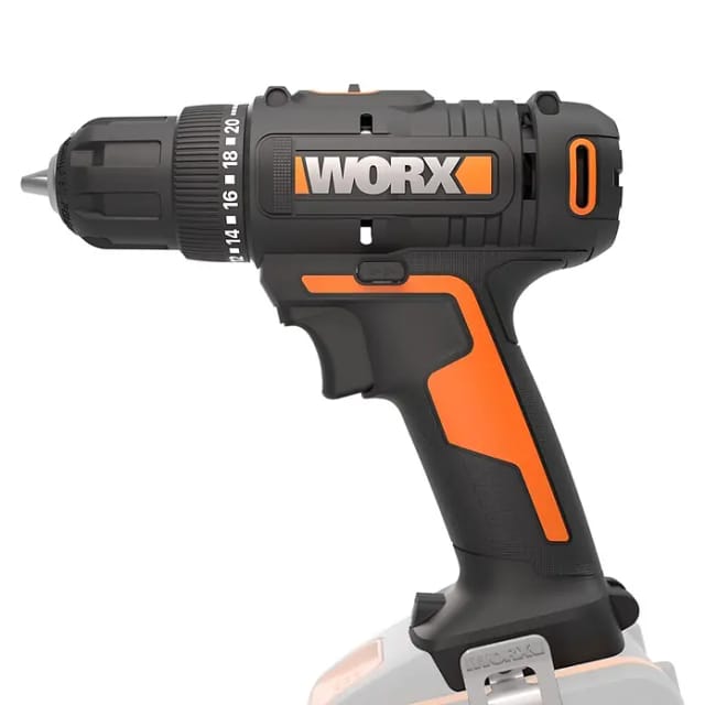 Worx 20 V Akku-Bohrschrauber WX100.9 Solo