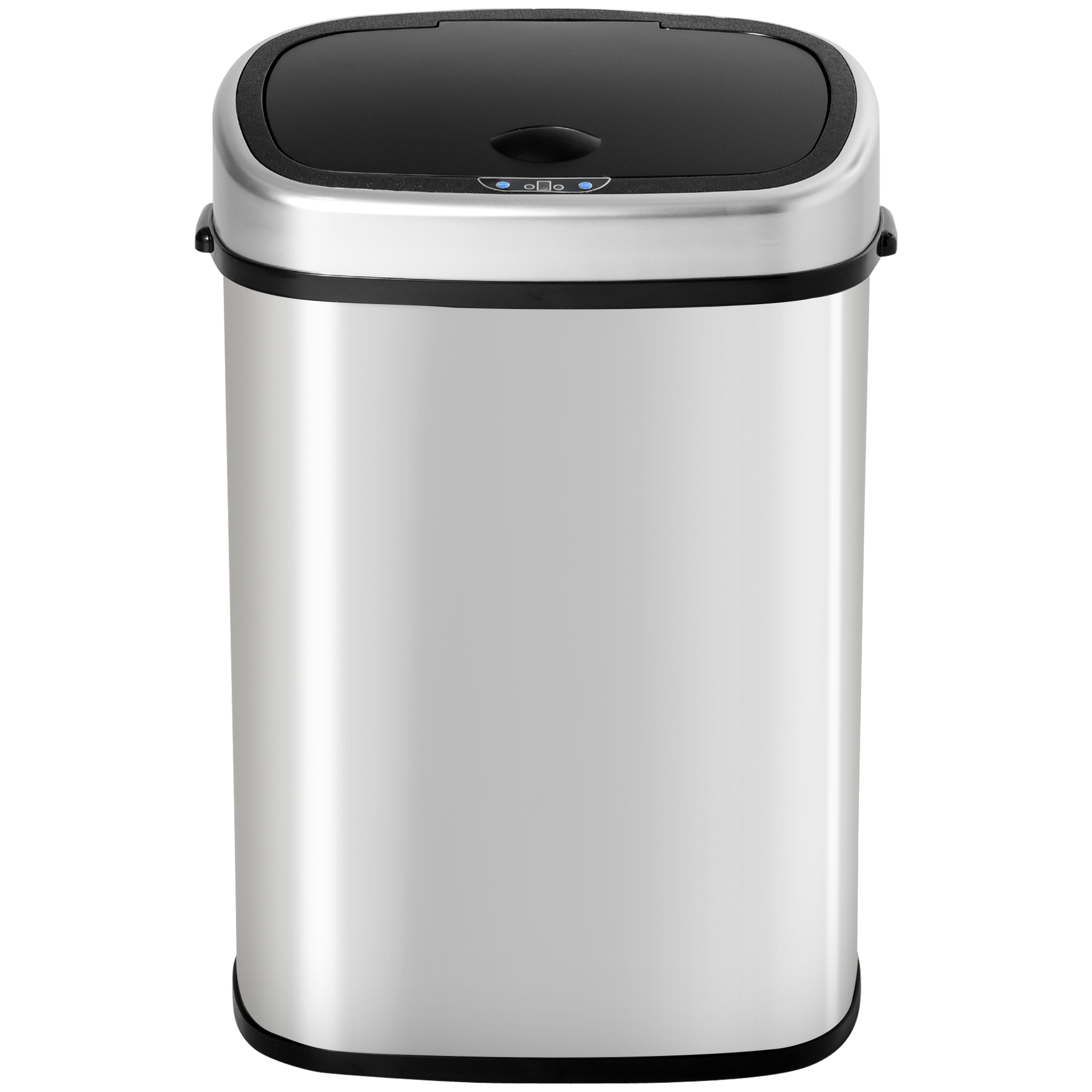 Poubelle Automatique 48l Avec Capteur De Mouvement, Poubelle En Acier Inoxydable Étanche Pour Cuisine, Bureau, Chambre, Argent