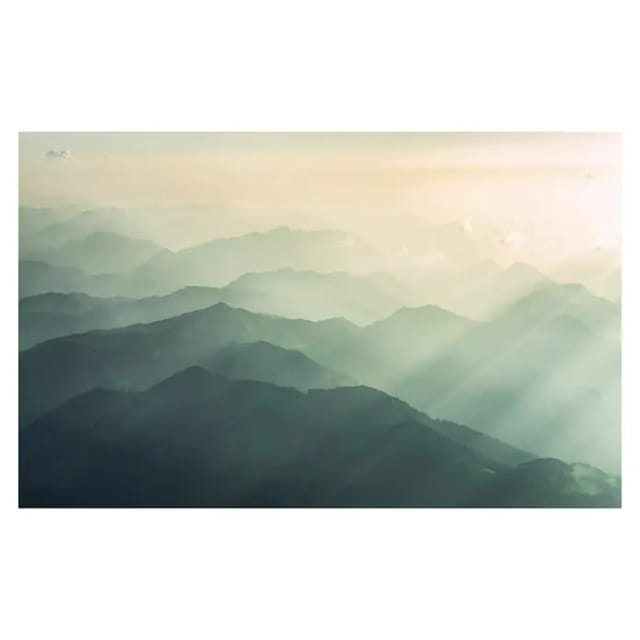 Komar Fototapete Hazy Hills 400 cm x 250 cm