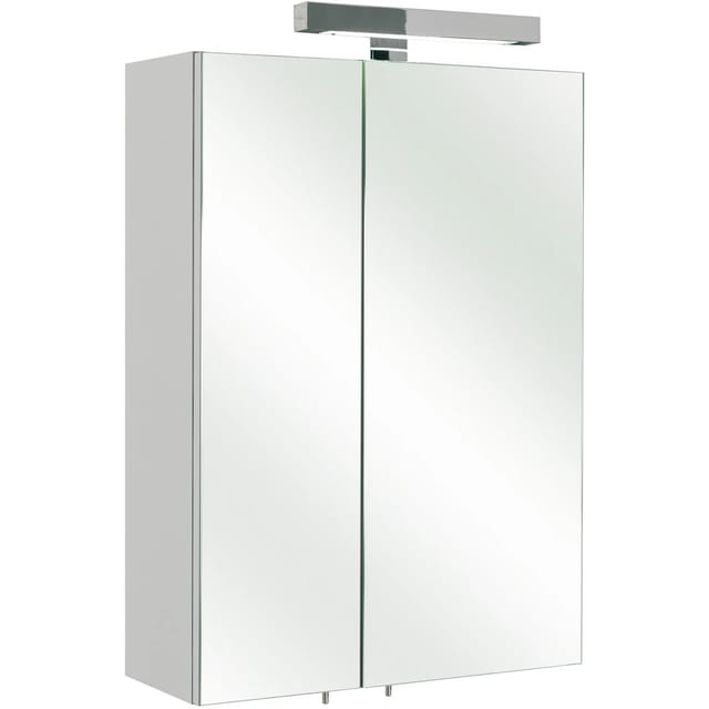 Pelipal Spiegelschrank Quickset 312 Weiß Glänzend 50 cm